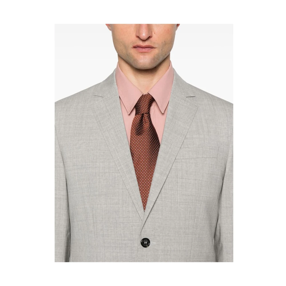 Dsquared2 As Grijs Pak met Achterventilatie Gray Heren