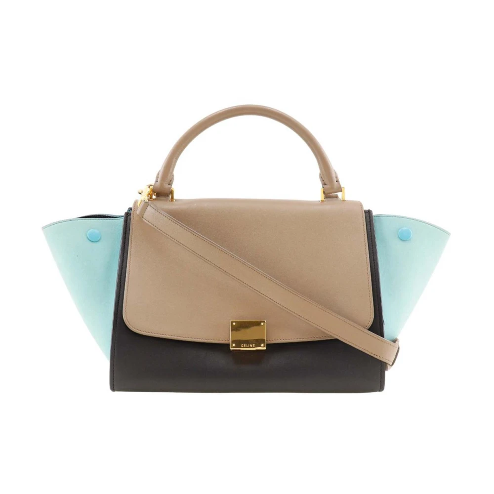 Celine Vintage Women's Pre-Owned Leather Handbag