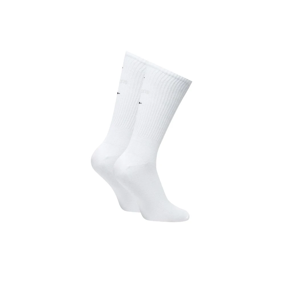 Calvin Klein Zwarte en witte katoenen damessokken Multicolor Dames