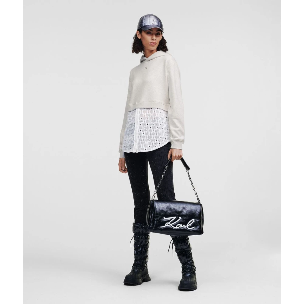 Karl Lagerfeld Capuchon Gray Dames