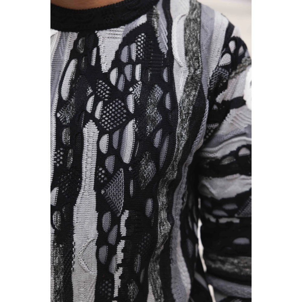 carlo colucci Kleurrijke Sweater voor Heren Multicolor Heren