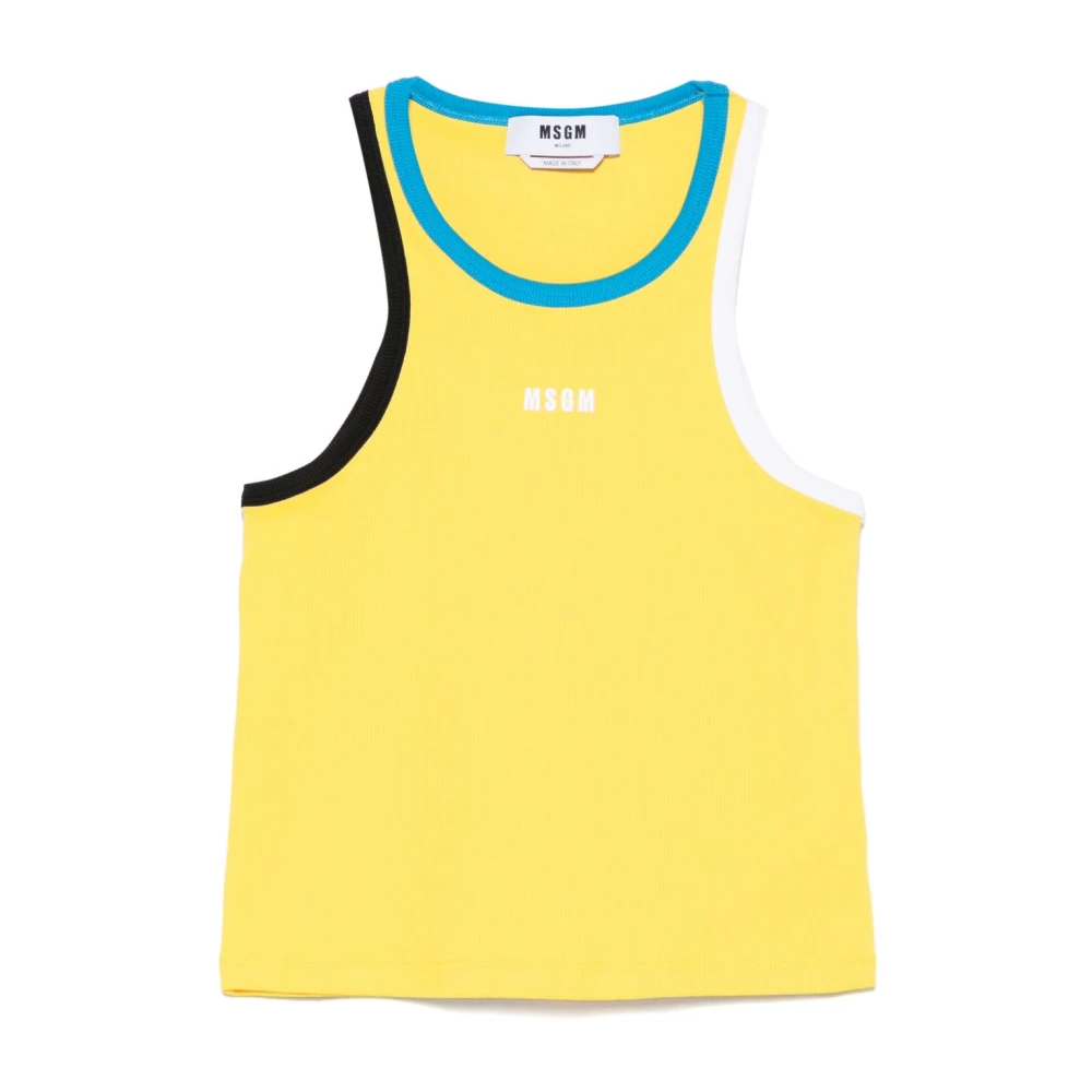 Tops > Sleeveless Tops - - Msgm - Modalova