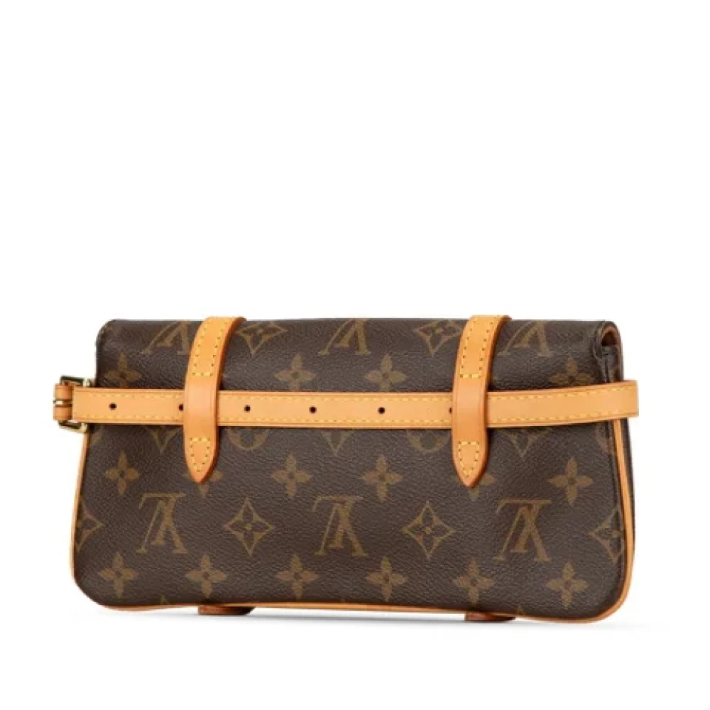 Louis Vuitton Vintage Pre-owned Leather louis-vuitton-bags Brown Dames