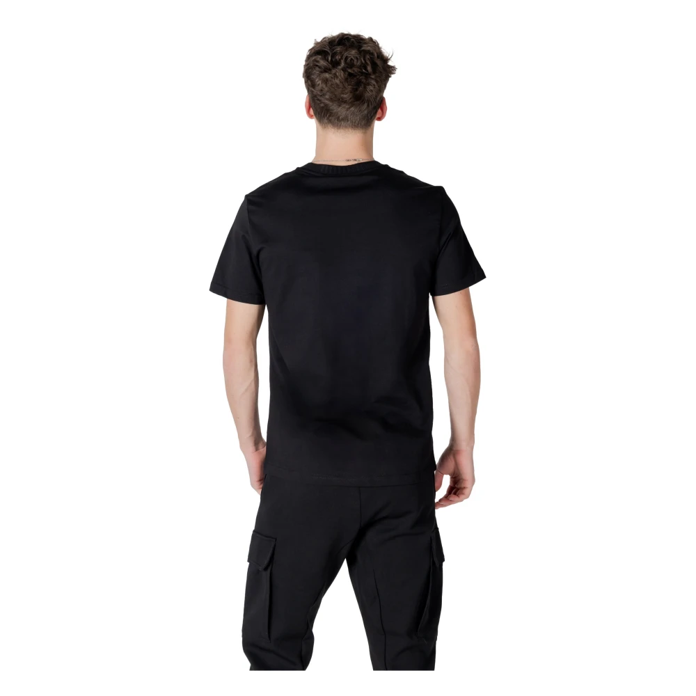 Antony Morato Zwarte Katoenen T-shirt met korte mouwen Black Heren