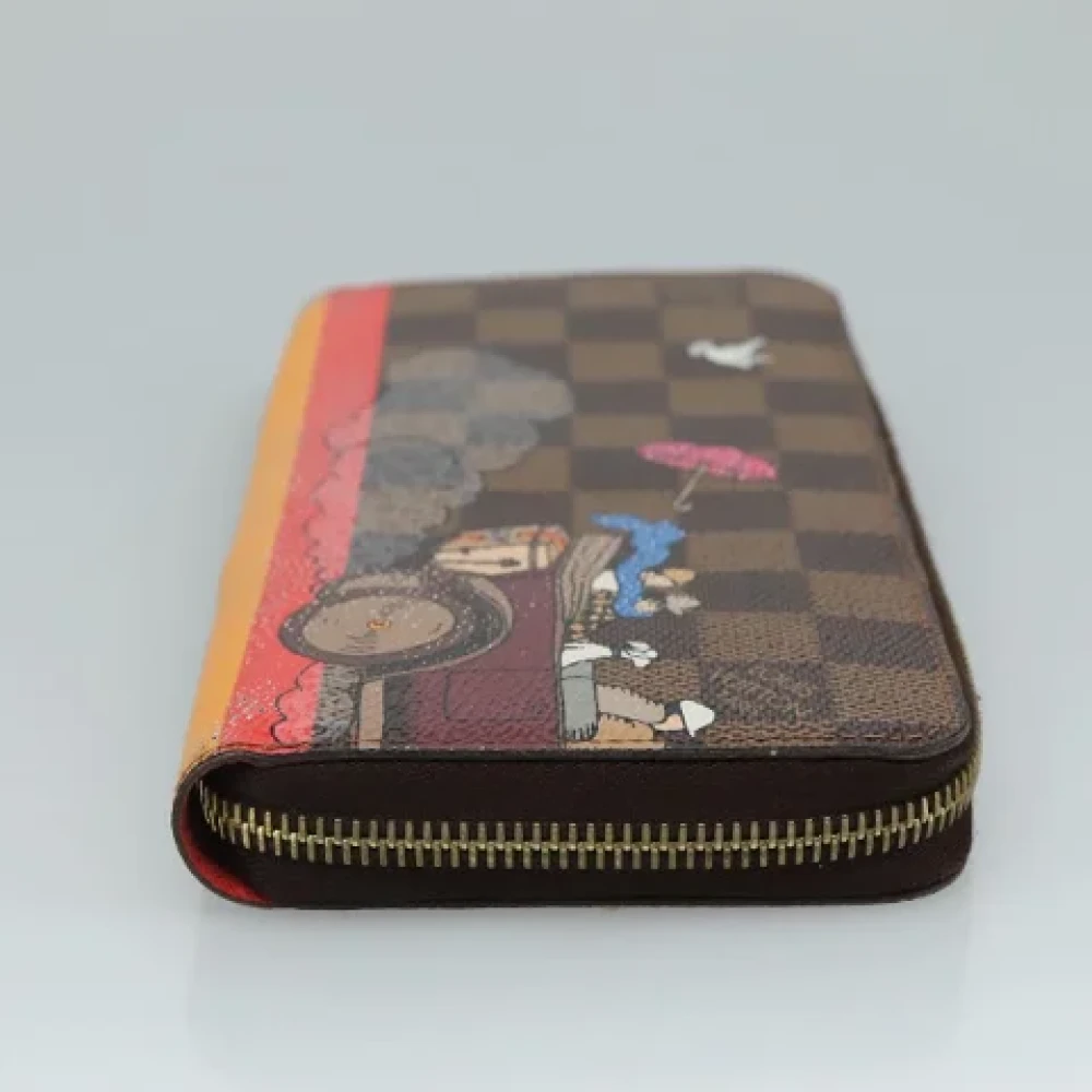 Louis Vuitton Vintage Pre-owned Canvas wallets Brown Dames
