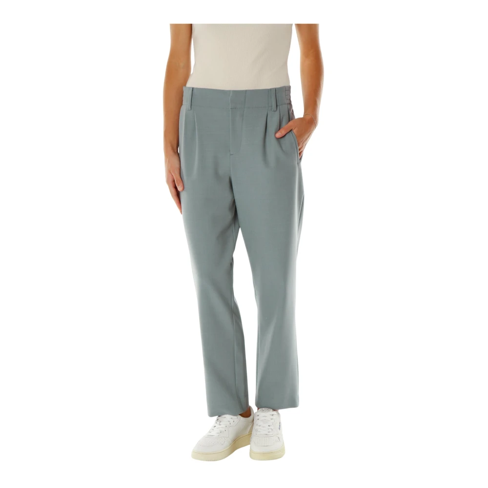 Drykorn Women's Green Dispatch Trousers - Straight Trousers - W25 L34 - Trousers