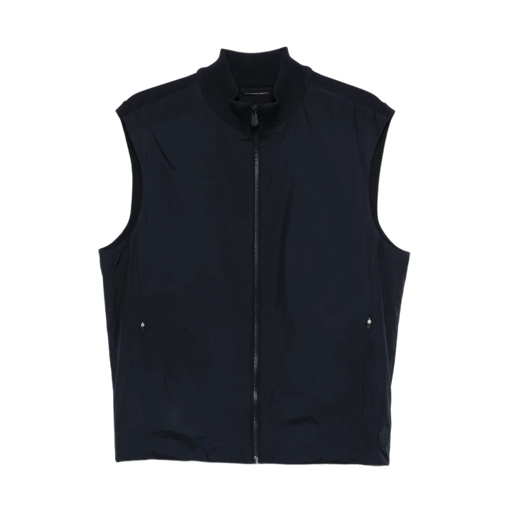 Save The Duck Men's Blue Waistcoats, S, Jackets