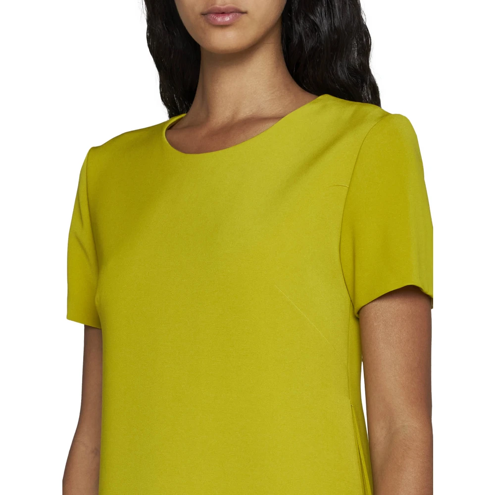 Blanca Vita Limoen Groene A-Lijn Mini Jurk Green Dames