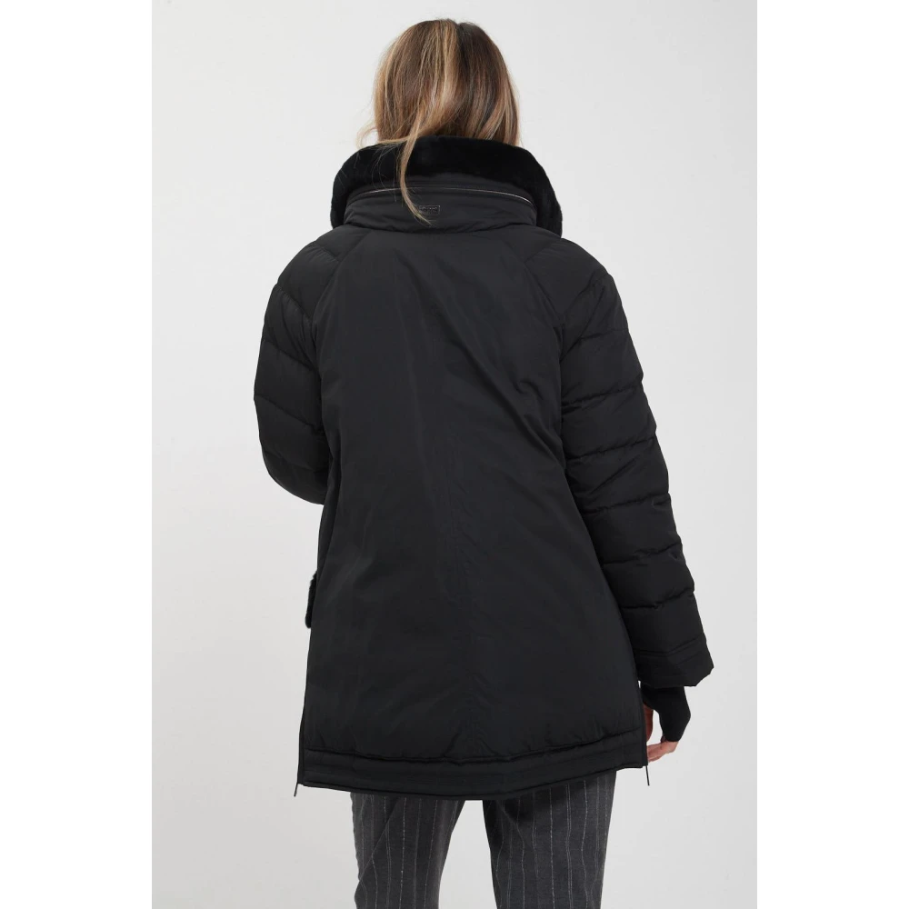 Diego M Lange Donsjas Black Dames