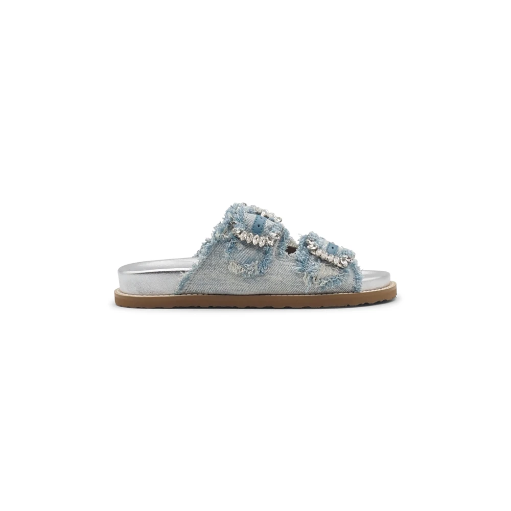 Shoes > Flip Flops & Sliders > Sliders - - Coral Blue - Modalova