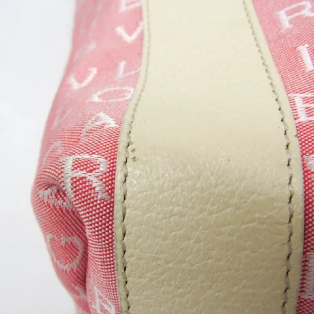 Bvlgari Vintage Pre-owned Canvas totes Pink Dames