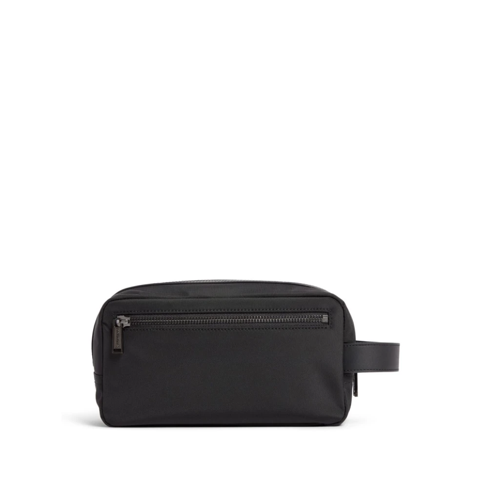 Dsquared2 Zwarte Logo Patch Portemonnee Black Heren