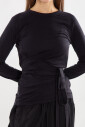 t-shirt-a-manches-longues-noir-avec-liens-et-3-bandes