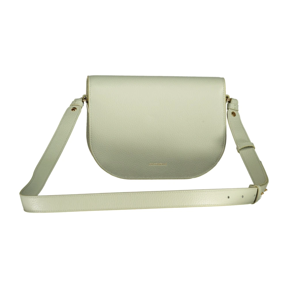 Coccinelle Groene Schoudertas met Kliksluiting Green Dames