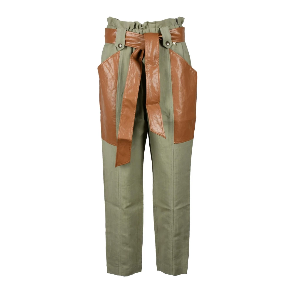 Trousers > Straight Trousers - - Twinset - Modalova