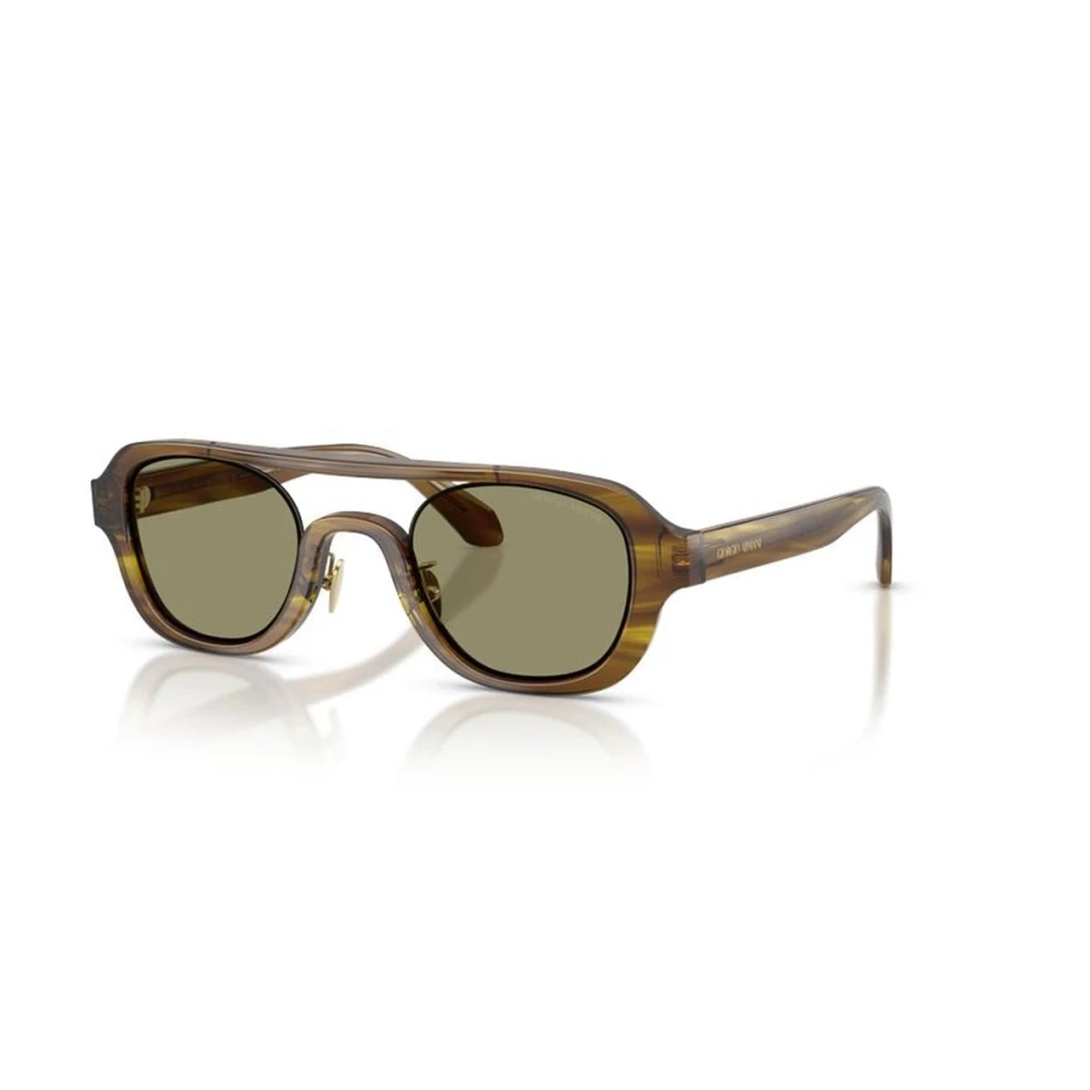 Giorgio Armani Men's Brown Ar8247 Sunglasses - Sunglasses - 48 Mm - Accessories