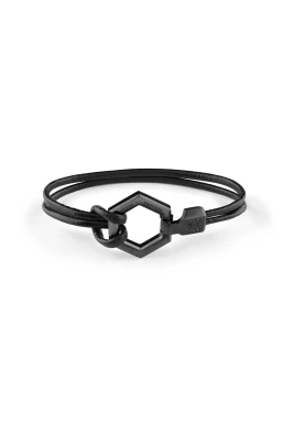 Herrarmband Armkedja i rostfritt stål Hexagon