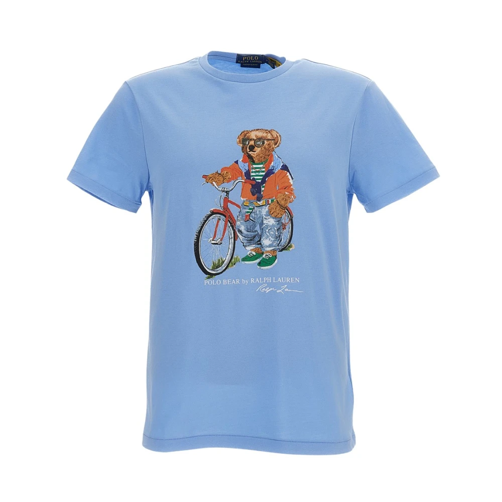 Polo Ralph Lauren Uomo Blu Top, M, New,