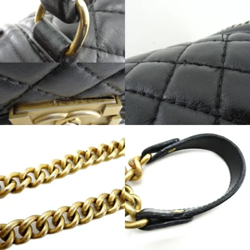 Chanel Vintage Pre-owned Fur chanel-bags Black Dames