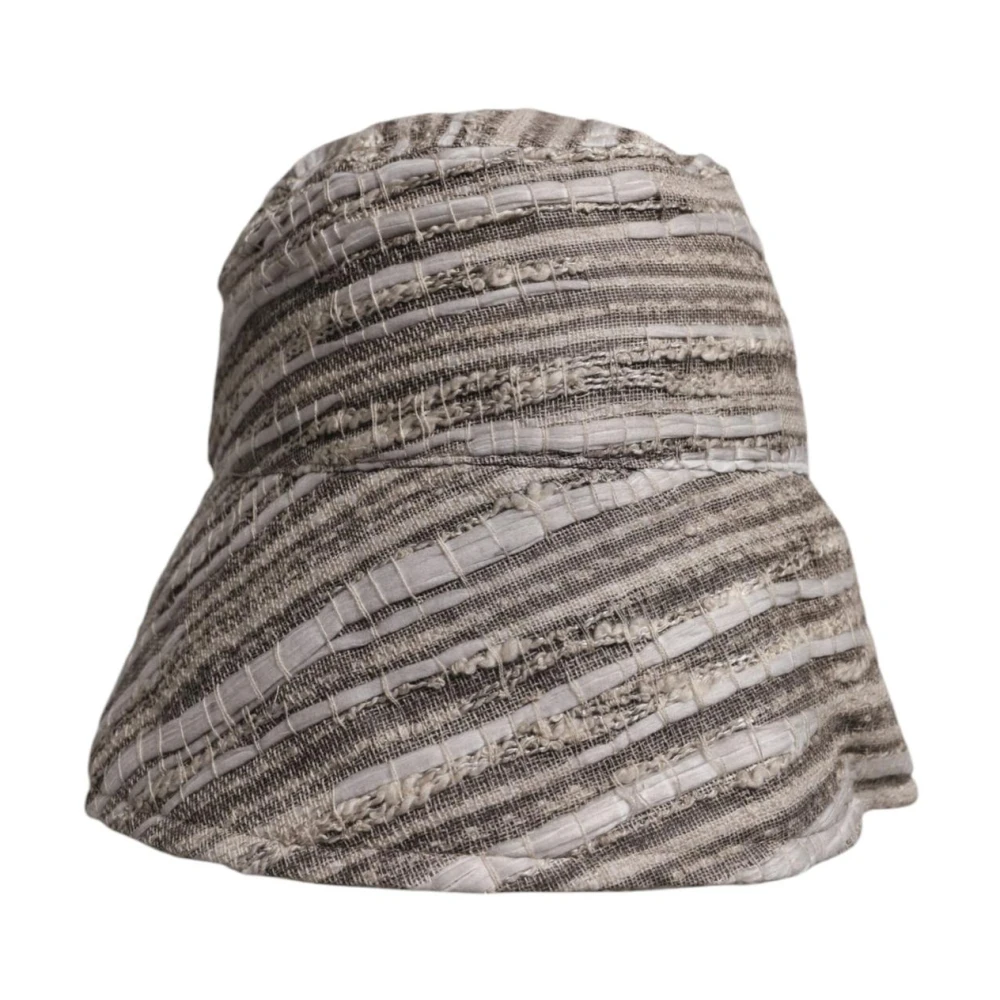 Dolce & Gabbana , Accessories, Male, Multicolor, One Size, Multicolor Stripes Bucket Cap - Image 3