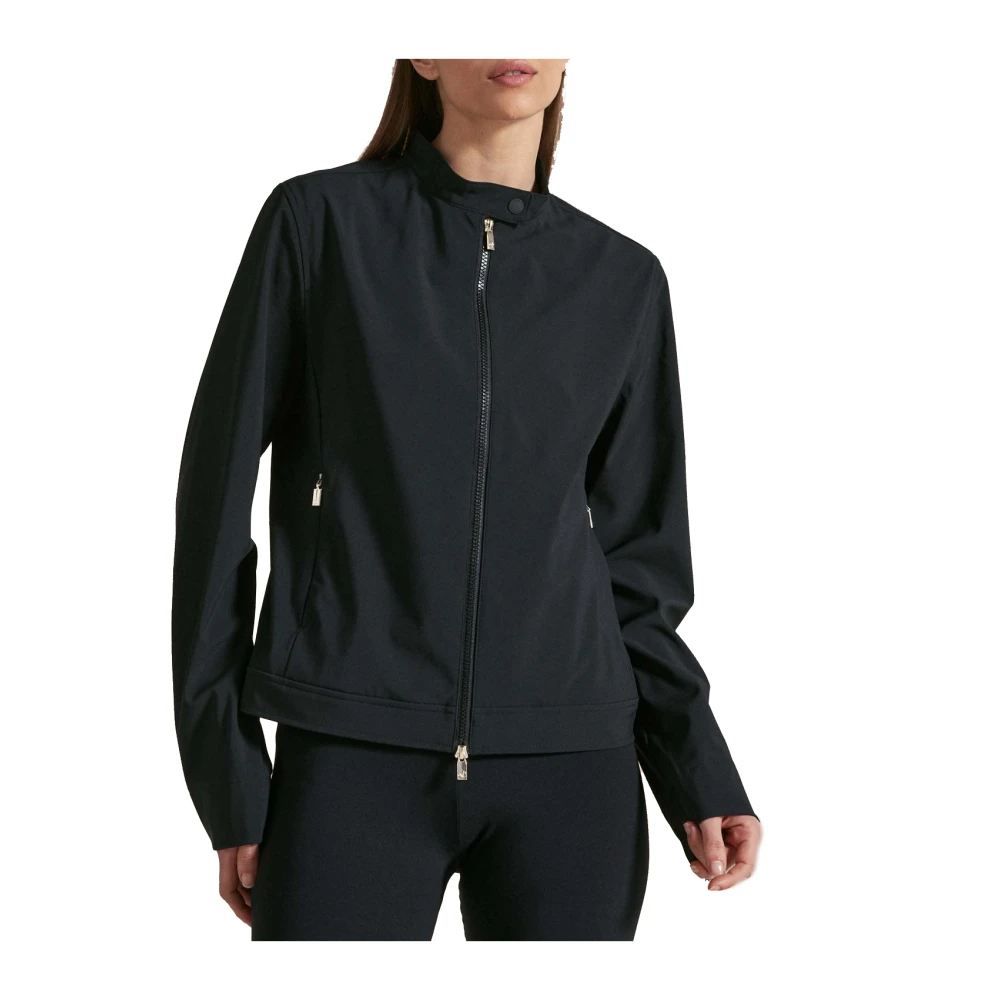Ciesse Piumini Zwarte Bikerjas Magi Black Dames