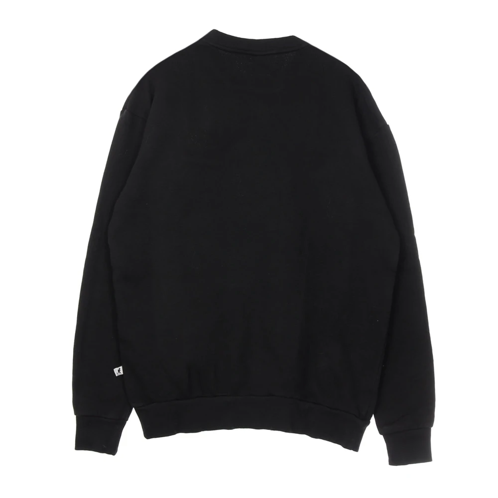 Kangol Lichtgewicht Crewneck Sweatshirt Zwart Off White Black Heren