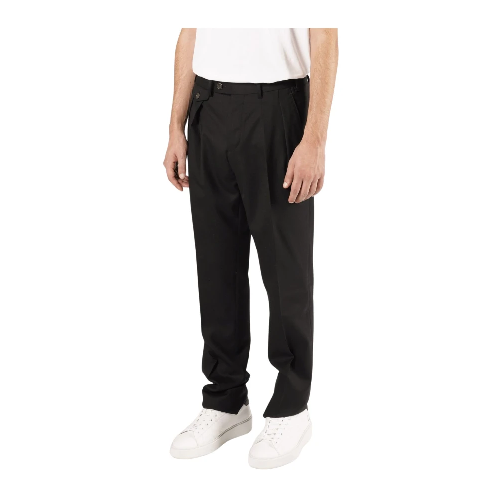Lardini Herr Svart Byxor S, Chinos