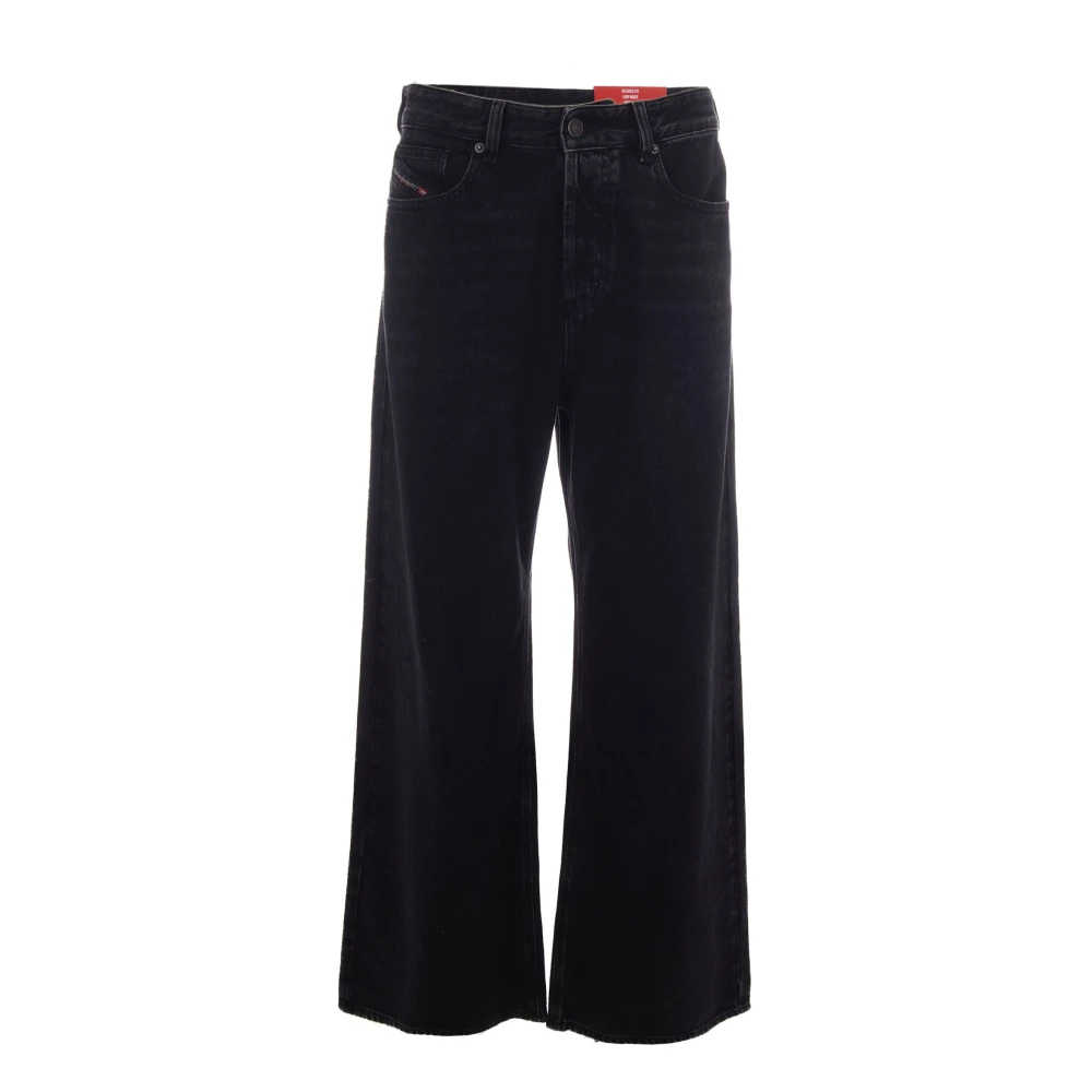 Diesel Donna Nero Jeans, W25, New,