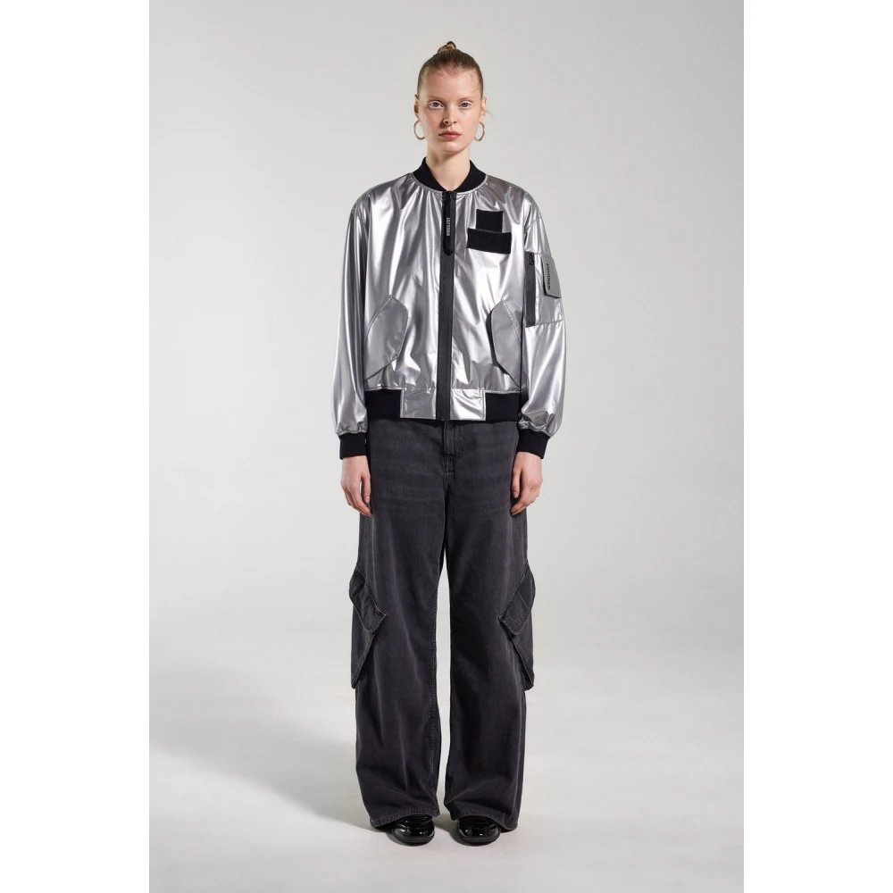 Stutterheim Reflecterende Bomberjack Gray Dames