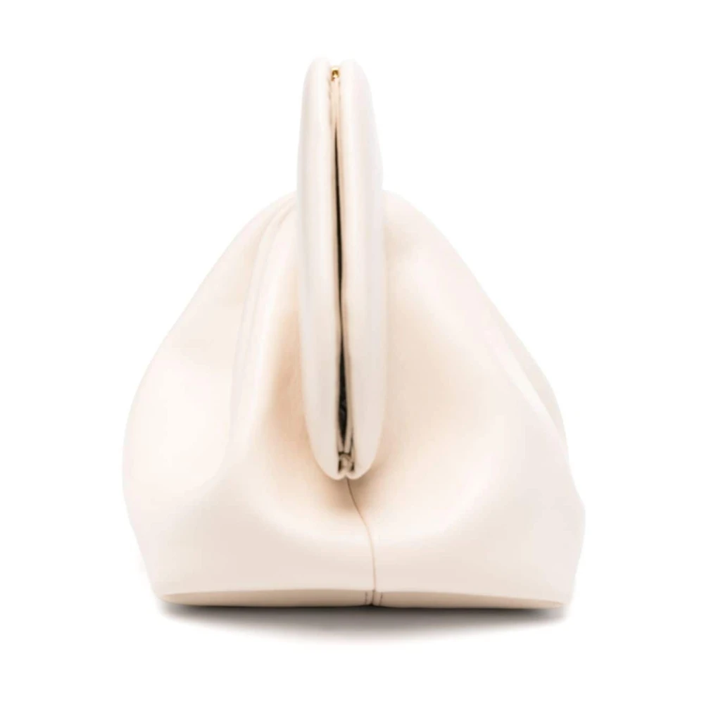 THEMOIRè Vegan clutch tas met magnetische sluiting Beige Dames