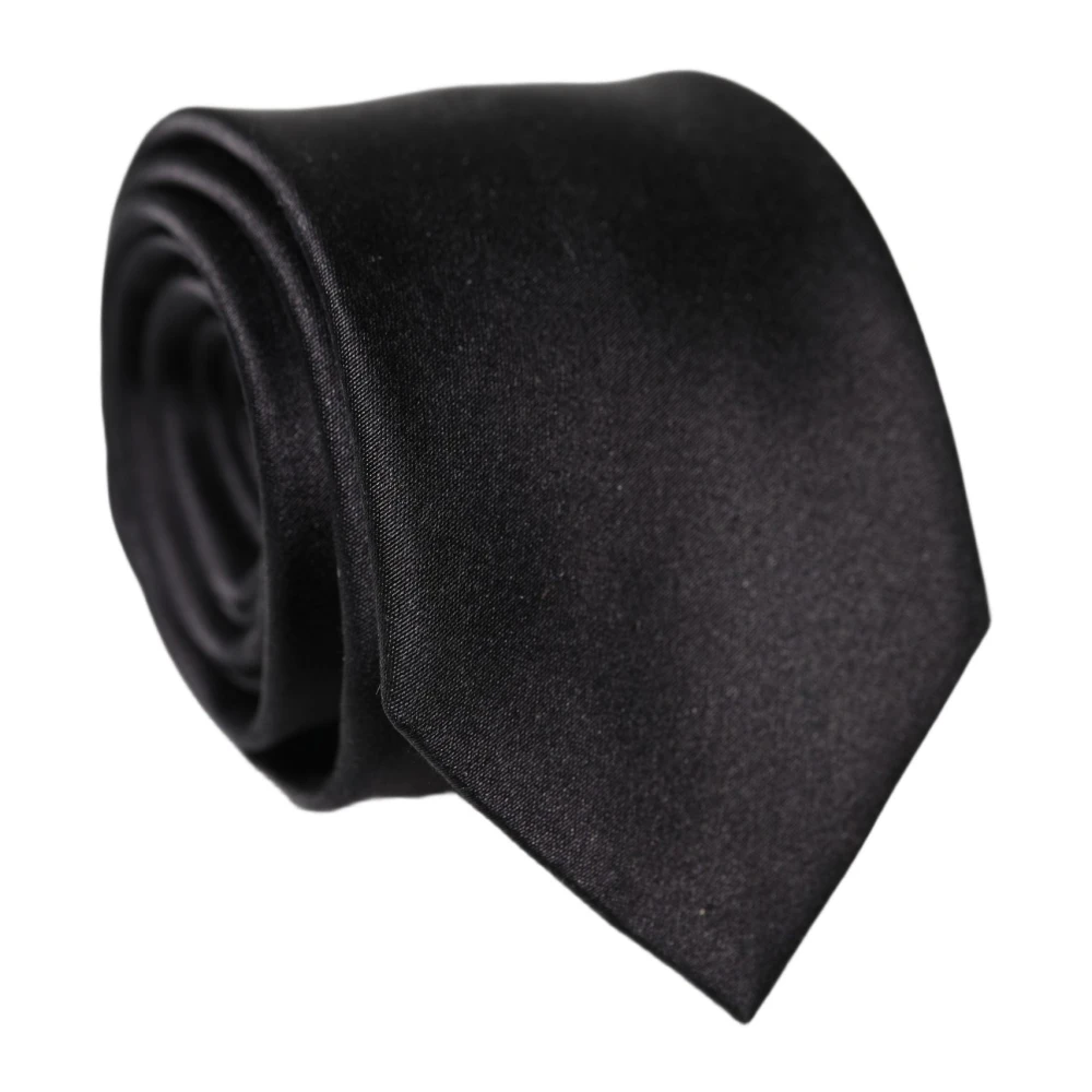 Dolce & Gabbana Men's Black Necktie - Ties - One Size - Accessories