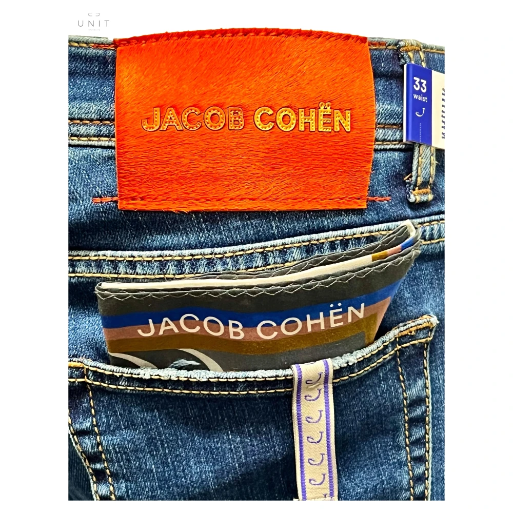 Jacob Cohën Vintage Mid Blue Slim Jeans Blue Heren