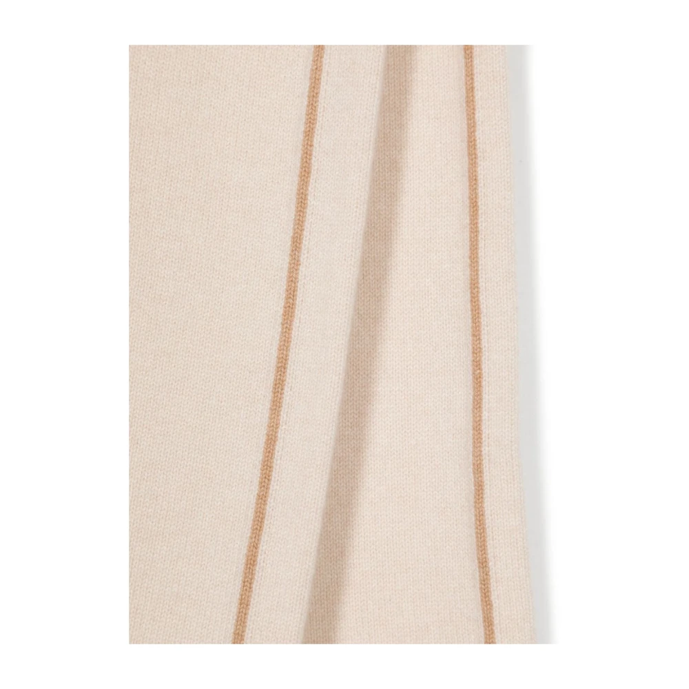 Fendi Roma Linen Scarf Beige Unisex
