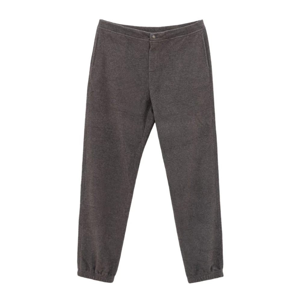 Corneliani Grijze Viscose Straight-Leg Jeans en Broeken Gray Heren