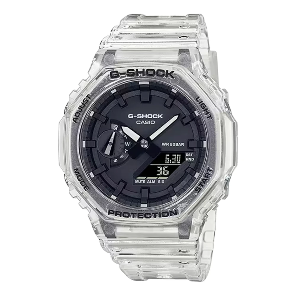 Stroili - Orologio Al Quarzo Casio G-Shock Ga-2100Ske-7Aer Uomo - Immagine 4