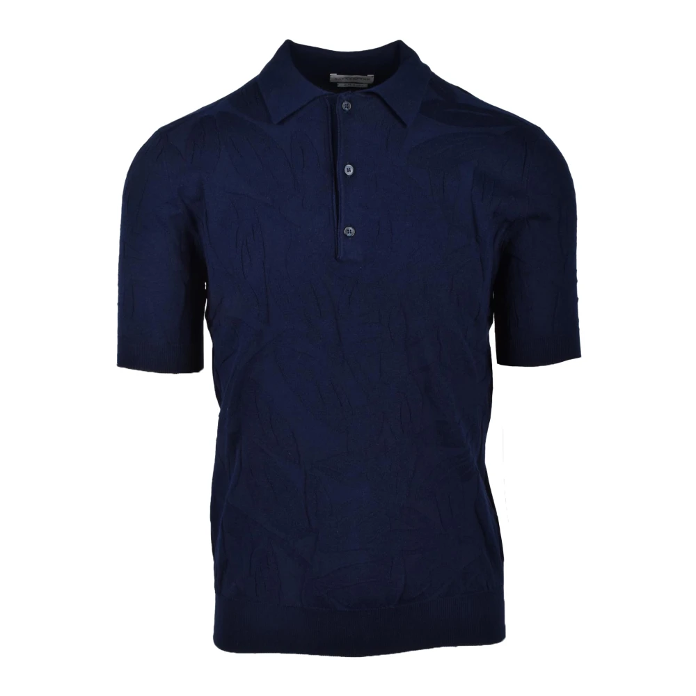 Ballantyne Polo shirt van katoenmix Blue Heren