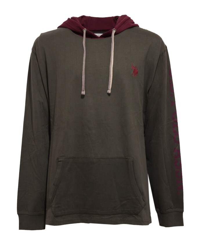 sweat-a-capuche-en-coton-vert