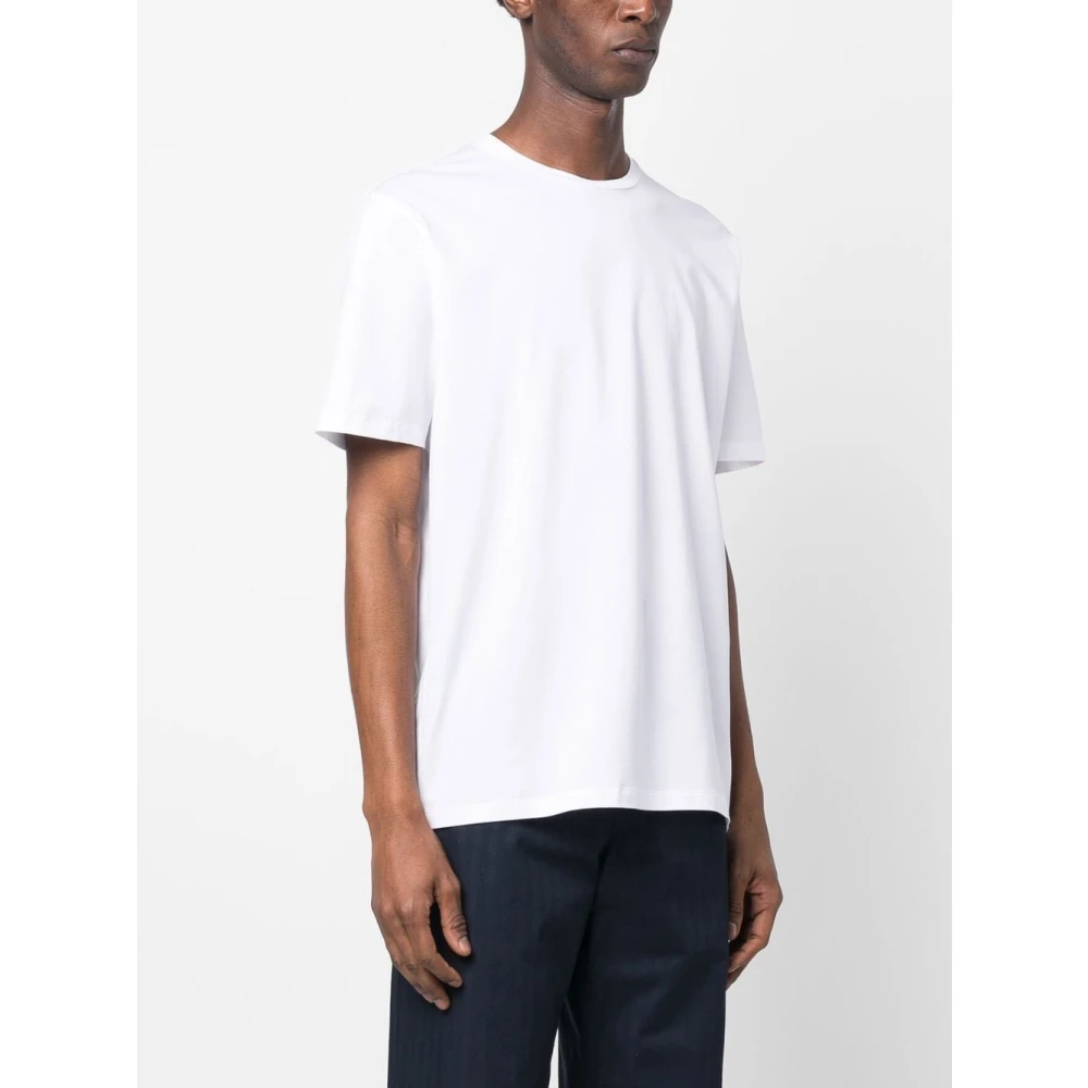 Herno Witte T-shirts & Polos voor mannen White Heren