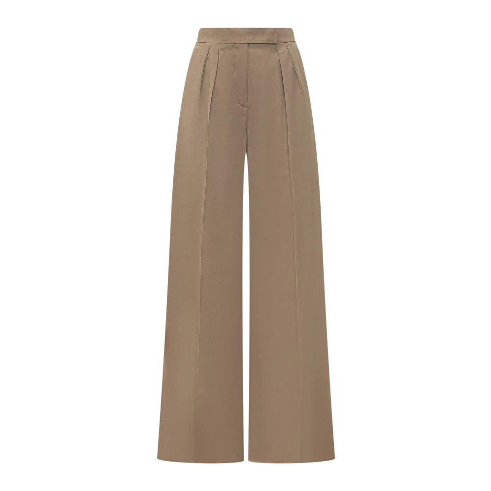 Max Mara Mxmquorum Pantalone Femme Pantalons Brun 36 Fr