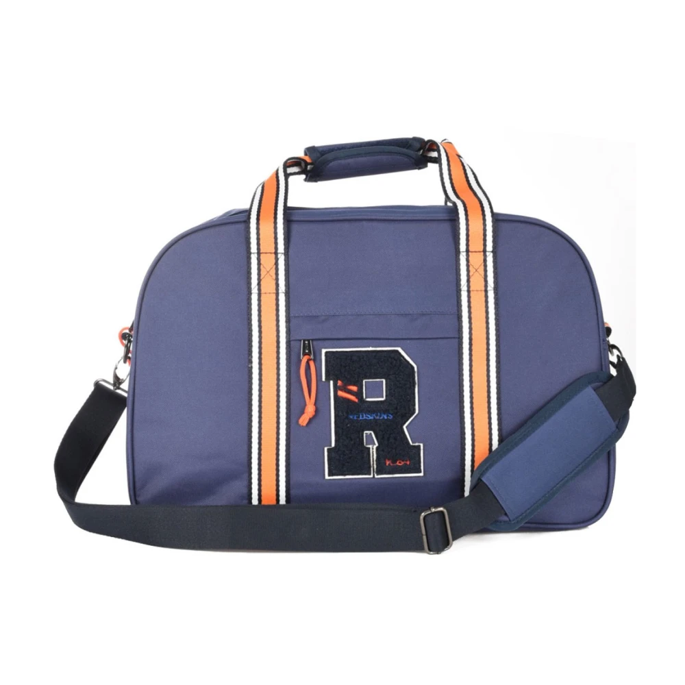 Redskins Sporttas van gecoat canvas 3D-logo Blue Unisex