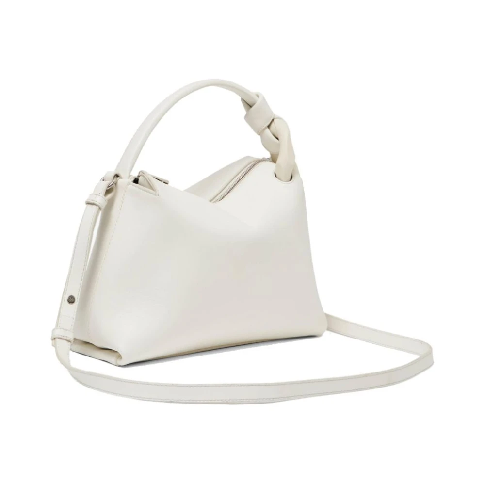 JW Anderson Witte Toprits Tas met Verstelbare Band White Dames