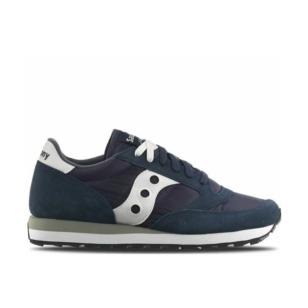 Saucony Navy/White Jazz Original Sneakers Blue, Herr