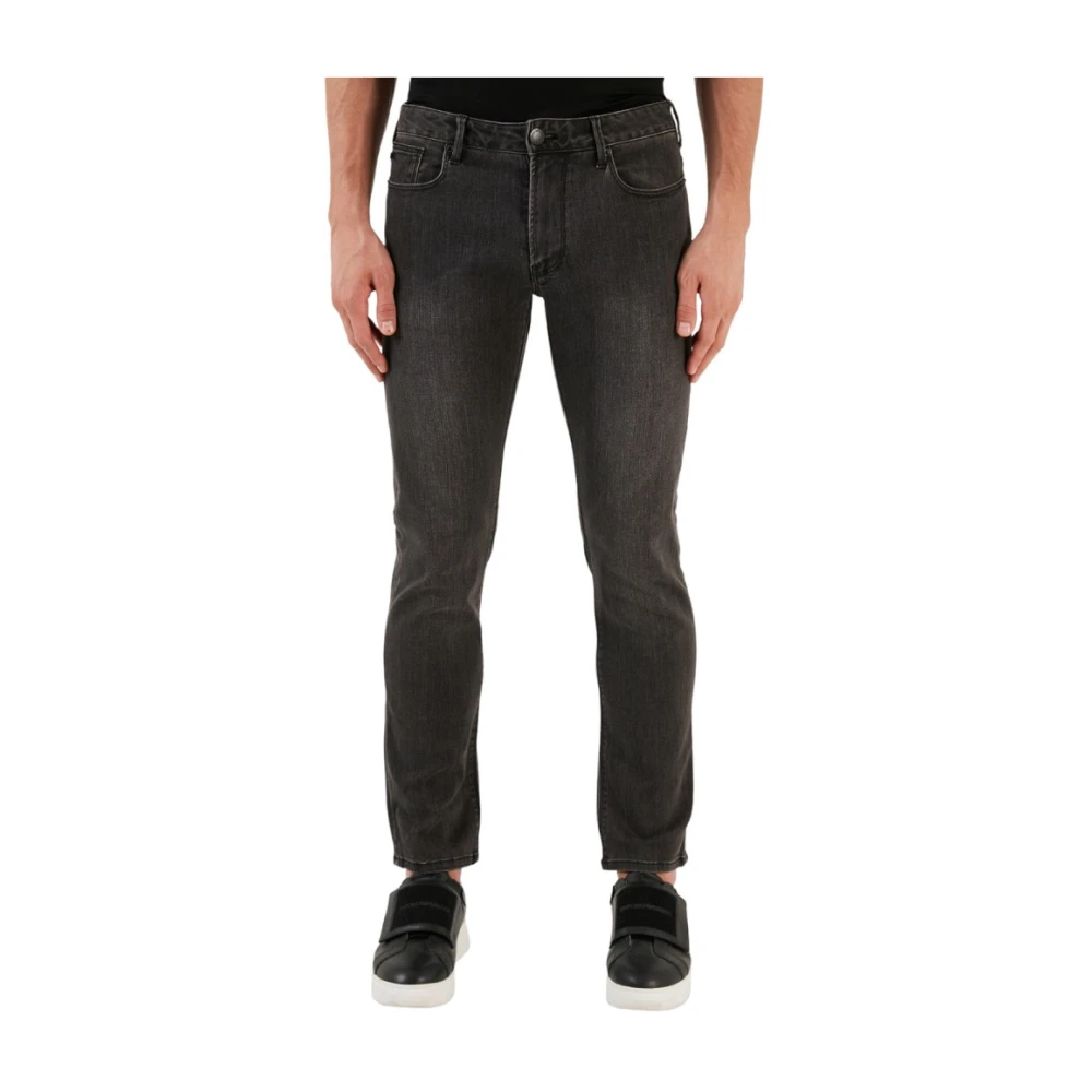 Emporio Armani Denim 5-Pocket jeans 8N1J06 1Dhdz Black Heren