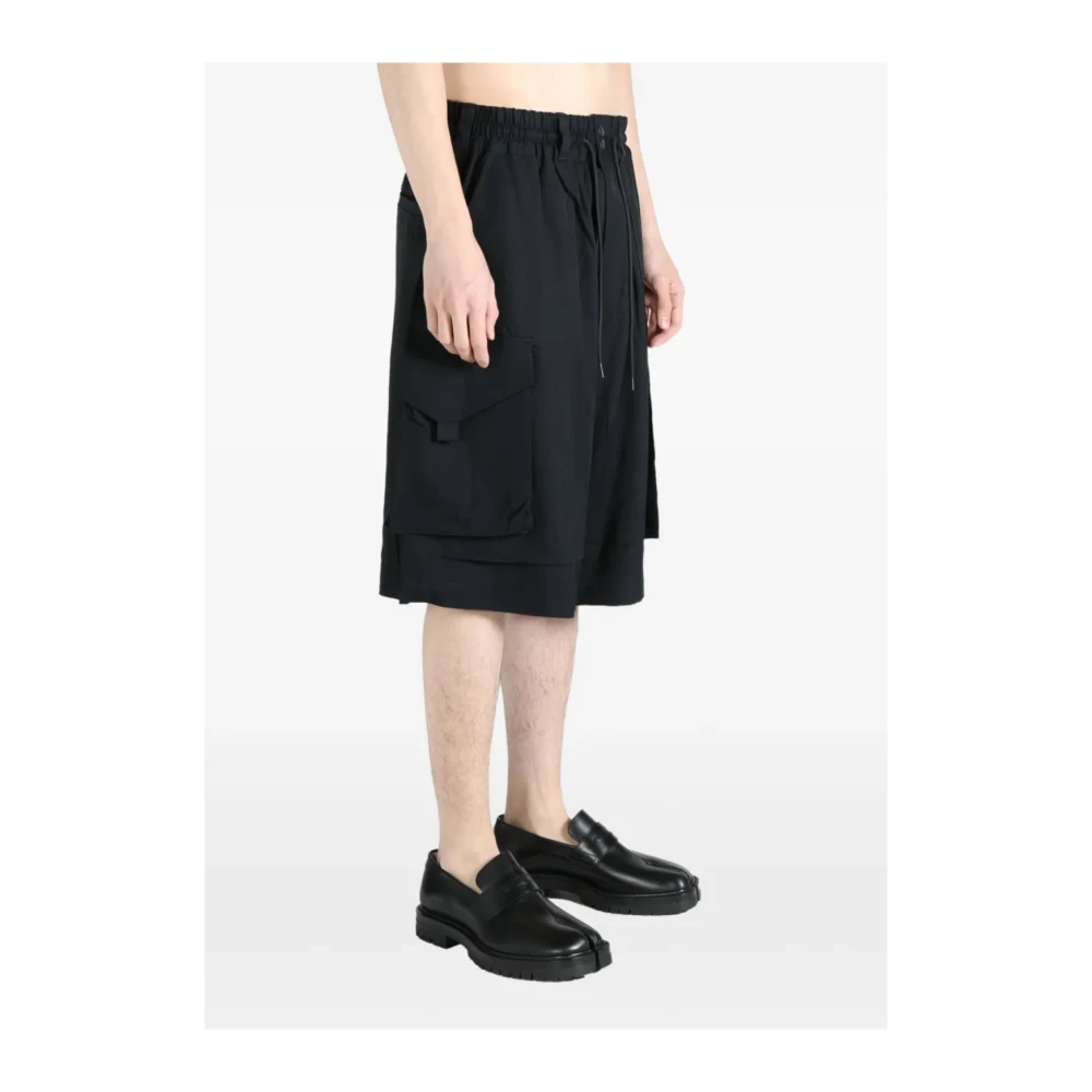 Y-3 Zwarte Casual Sneakers voor Mannen Black Heren
