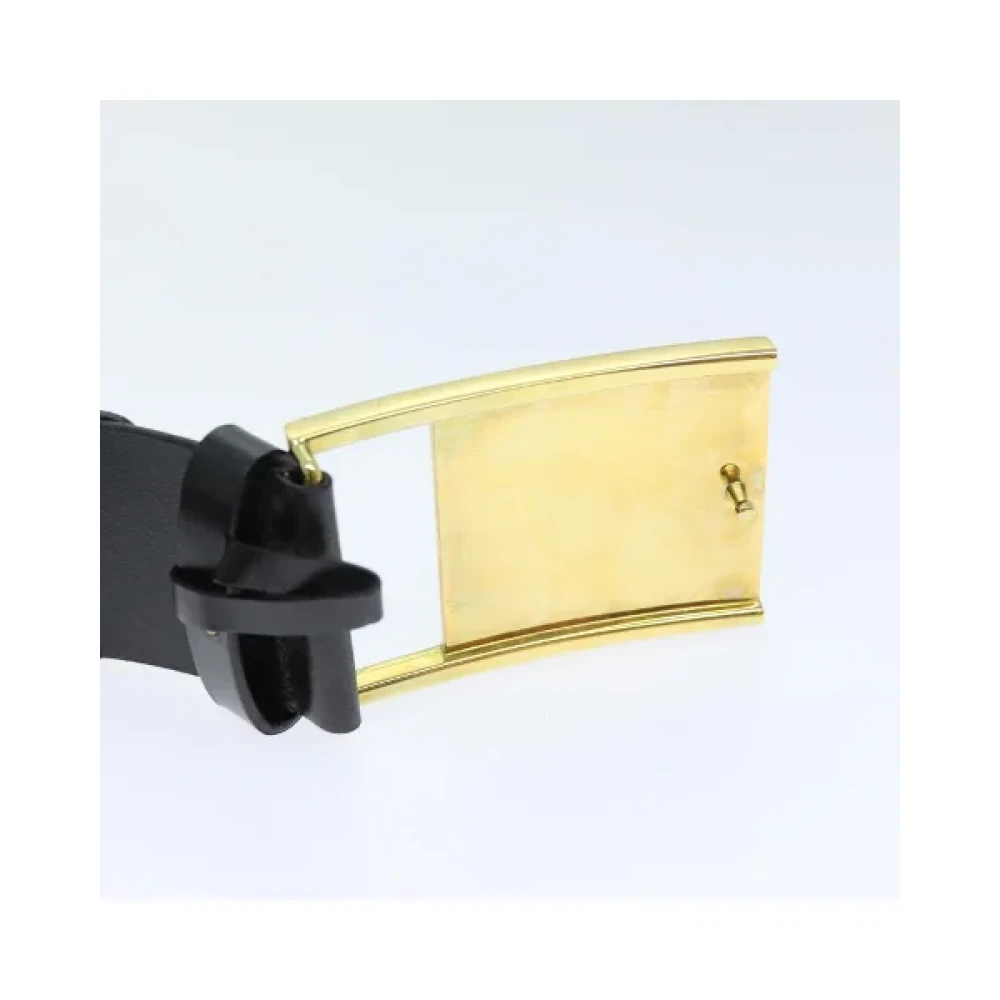 Gucci Vintage Pre-owned Leather belts Black Dames