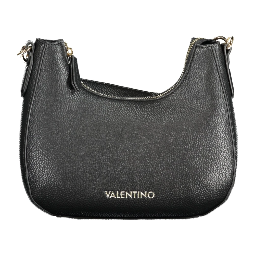 Valentino by Mario Valentino Zwarte Schoudertas met Verstelbare Band Black Dames