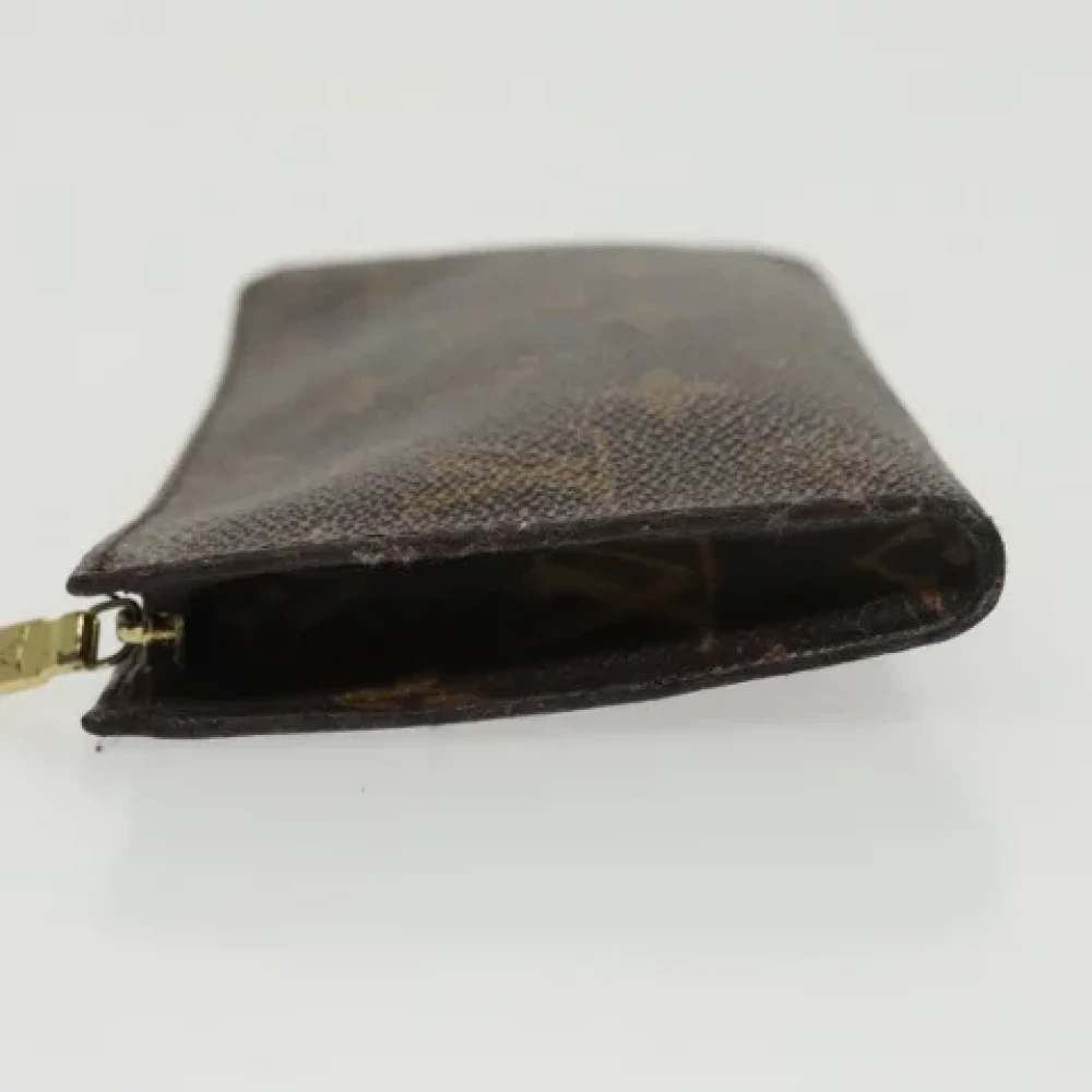Louis Vuitton Vintage Pre-owned Canvas pouches Brown Dames