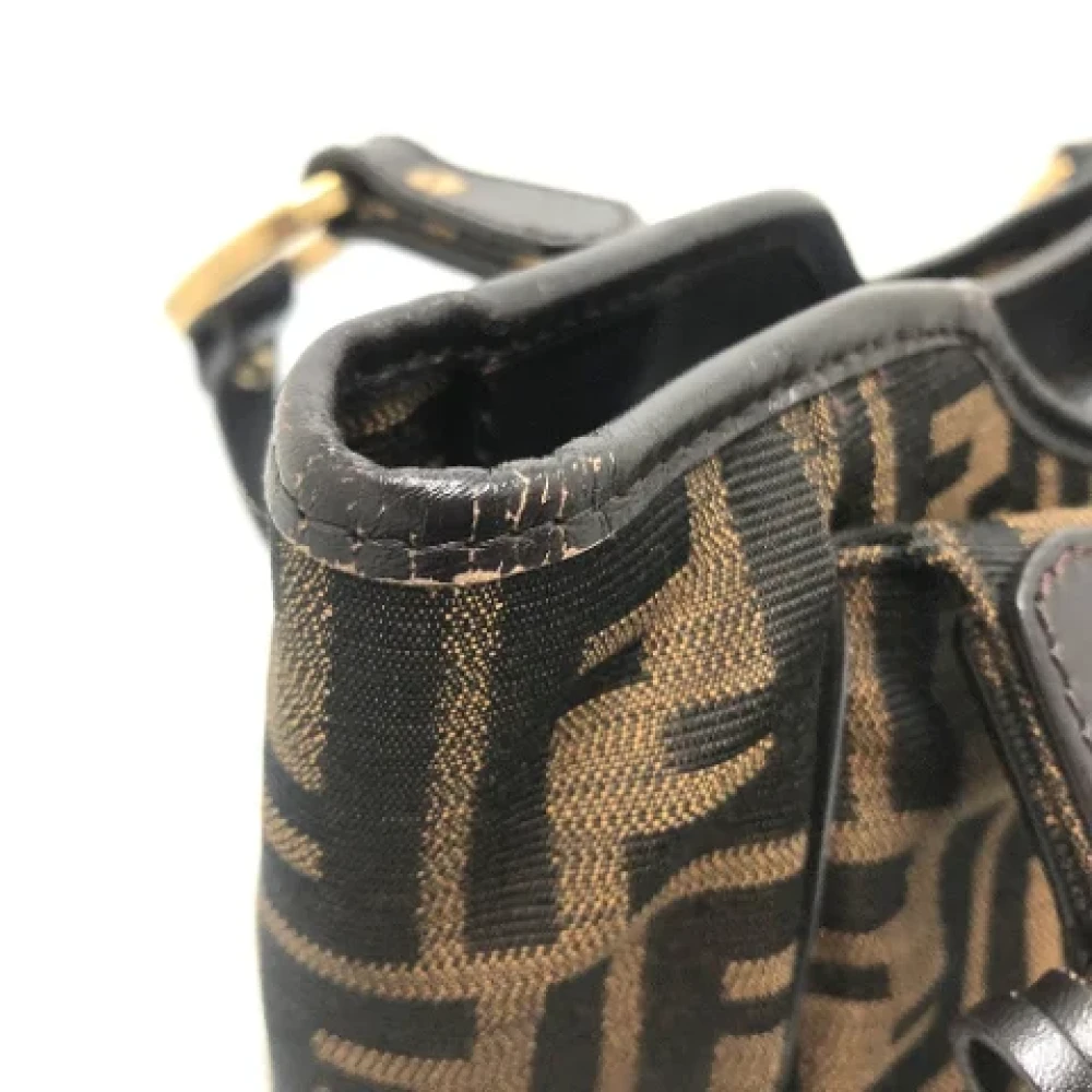 Fendi Vintage Pre-owned Fabric fendi-bags Brown Dames