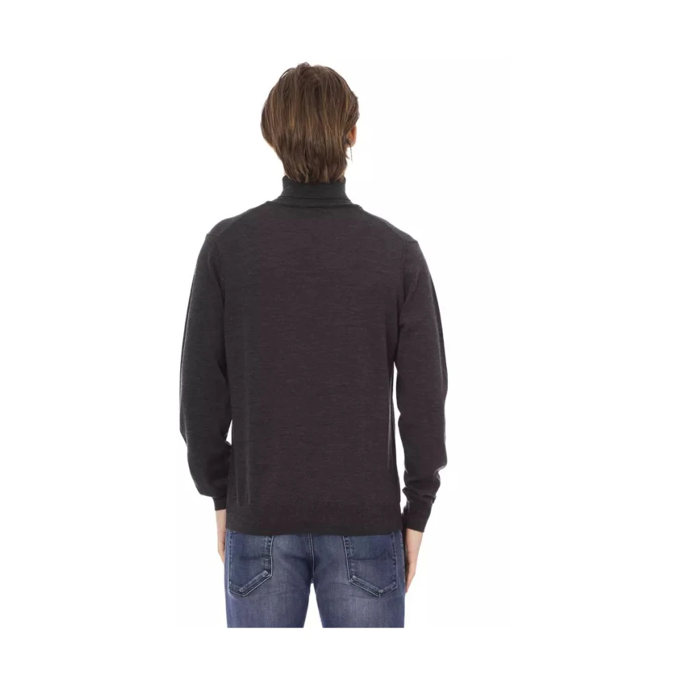 Baldinini Turtleneck Trui Brown Heren