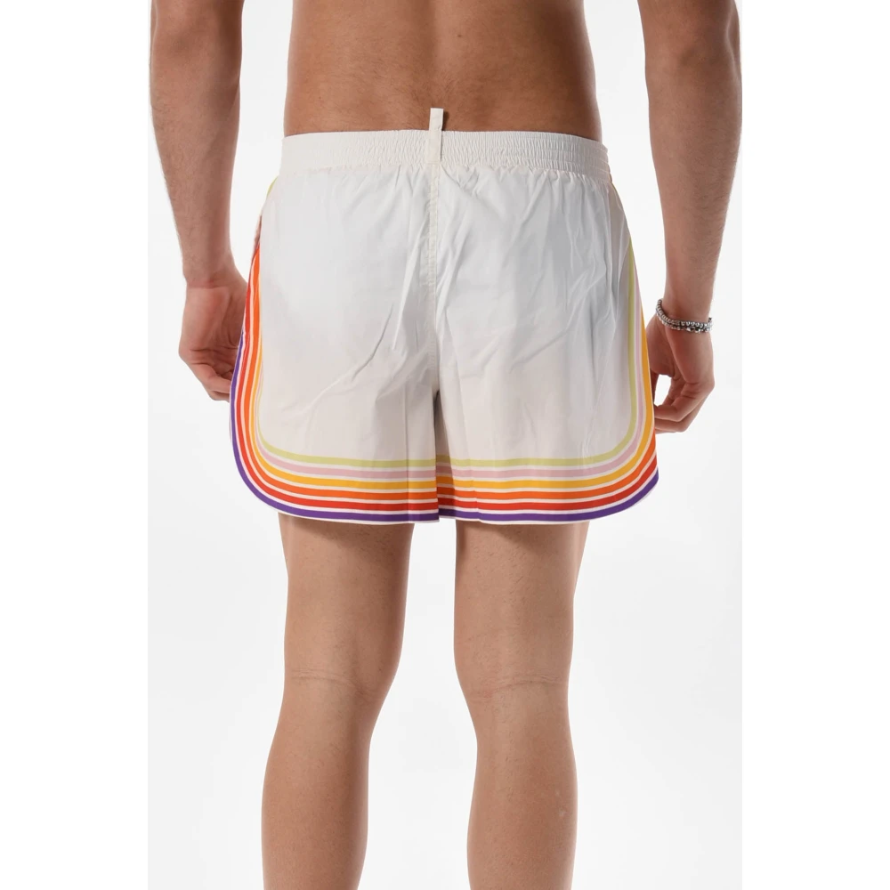 Dsquared2 Regenboog Print Boxershorts Multicolor Heren